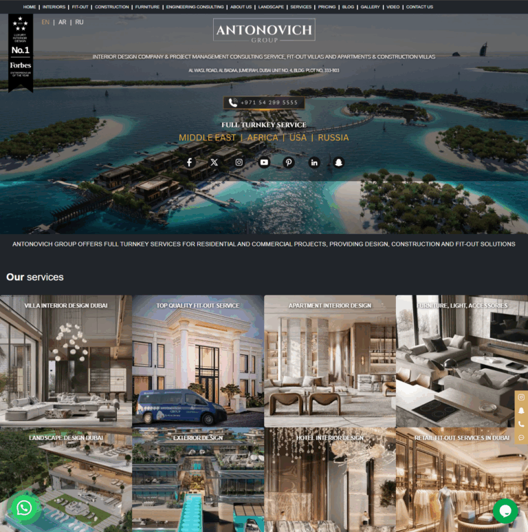 Who Is The Best Interior Design Studio in Dubai? A 2025 Verdict